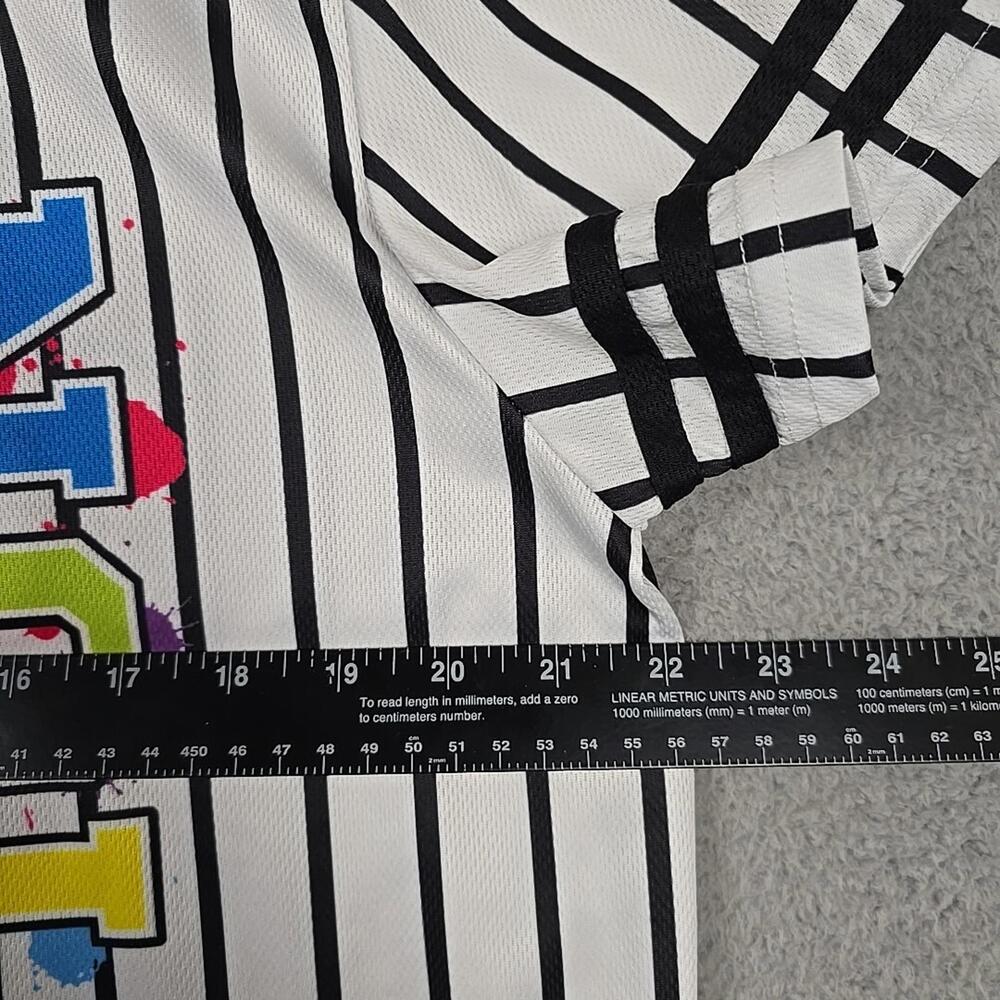 Fashion of New York Women's Baseball Jersey Double Side Print Size 2X - Picture 7 of 9